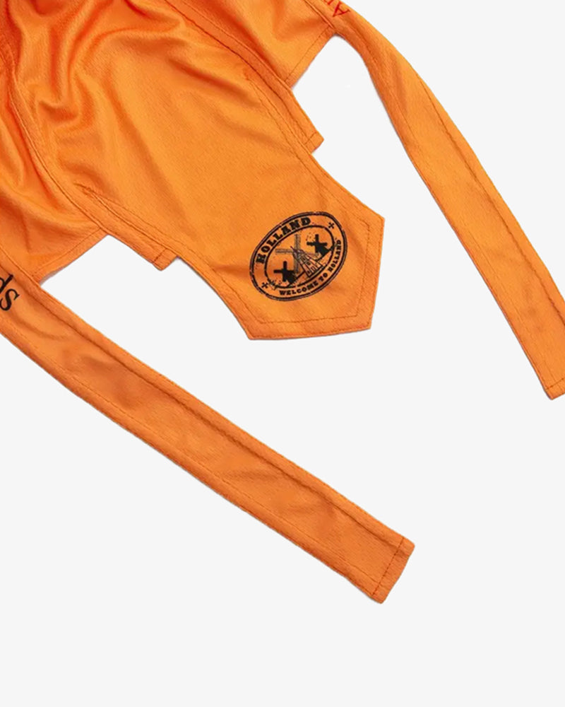 Netherlands Flag Quick-Dry Biker Bandana - B015