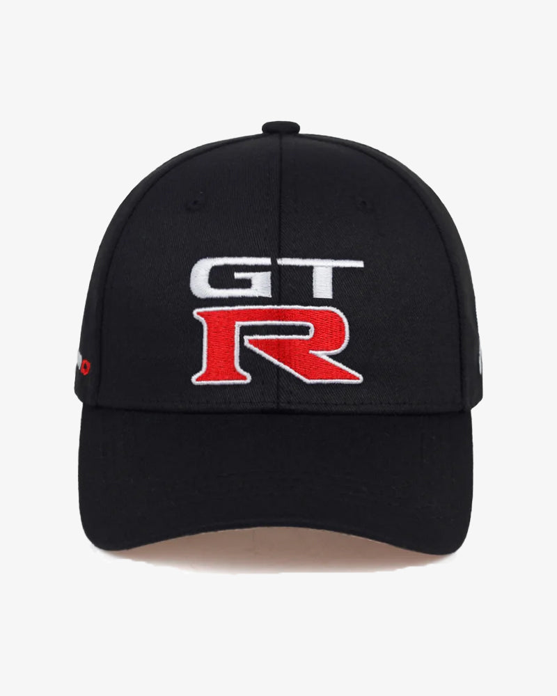 GTR Embroidered Black Cap - C0144