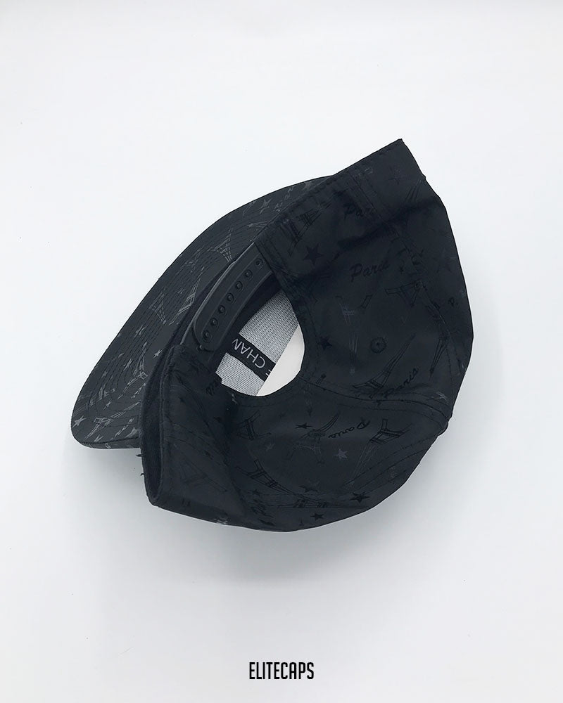 NKE Signature Black Snapback Cap - C05357