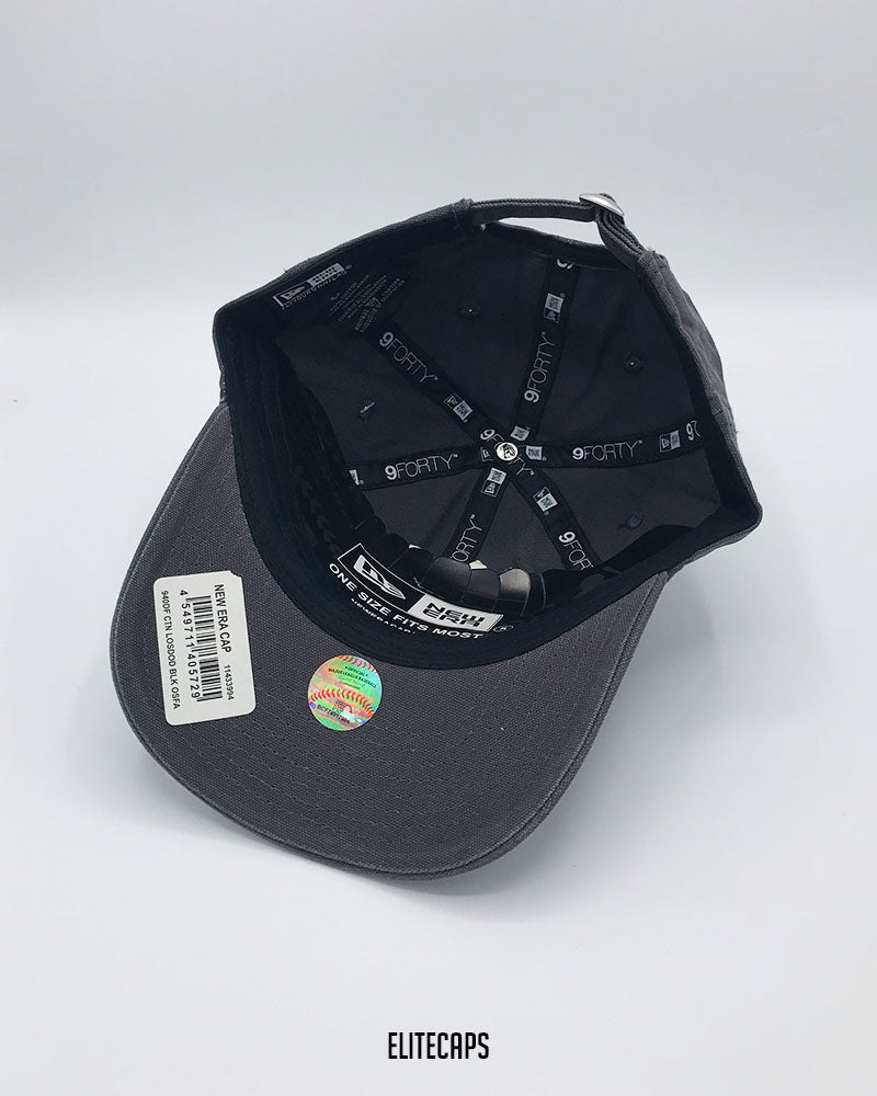 New Era NY Casual Classic Grey Strapback Cap - C0510