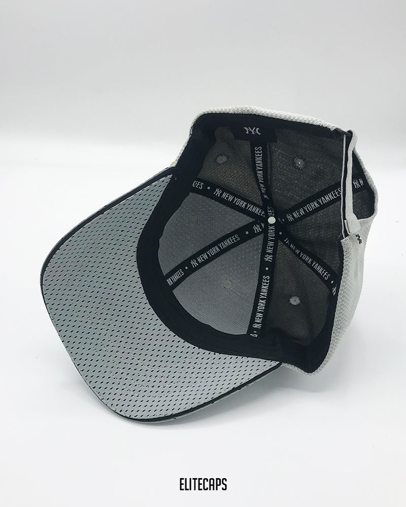 NY Grey Mesh Cap - C0291