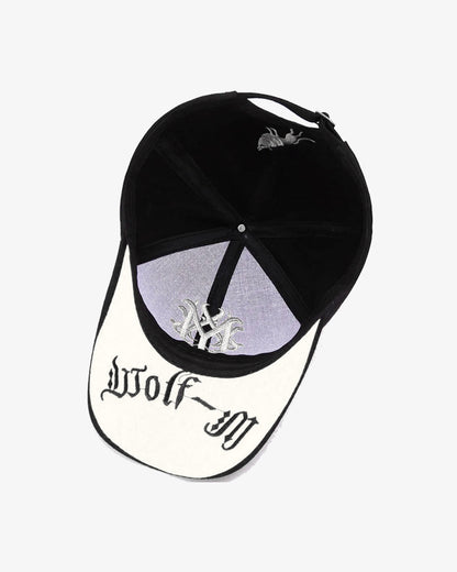 Totem Black & White Embroidered Cap - C0165