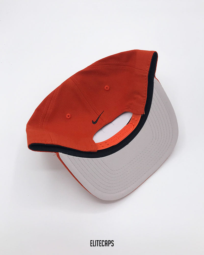 NKE Classic Orange Snapback Cap - C0560