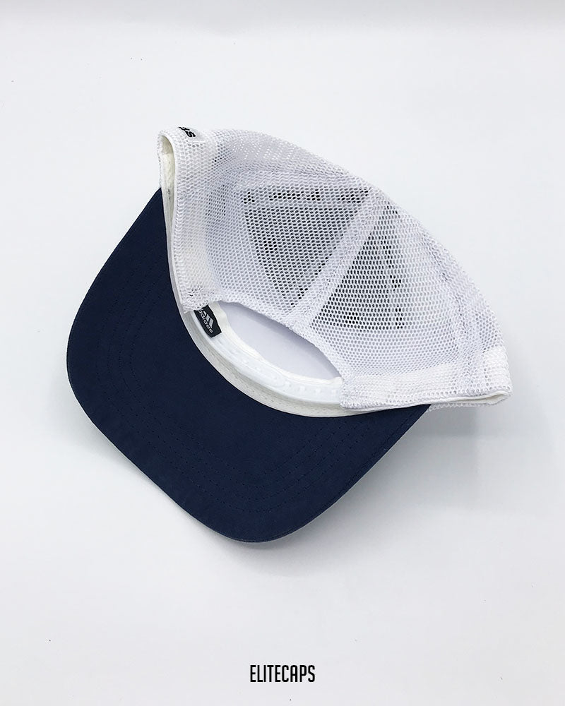 ADIDS Classic Blue Suede Trucker Cap - C0605