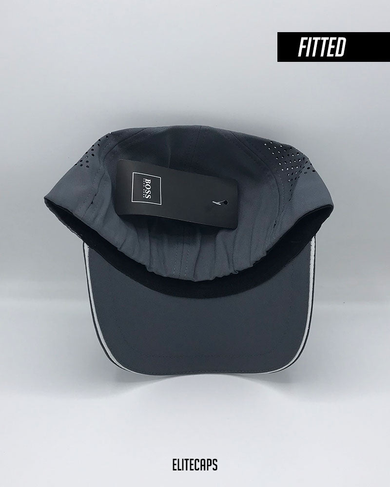 Classis Grey BOSS Fitted Cap - C0431