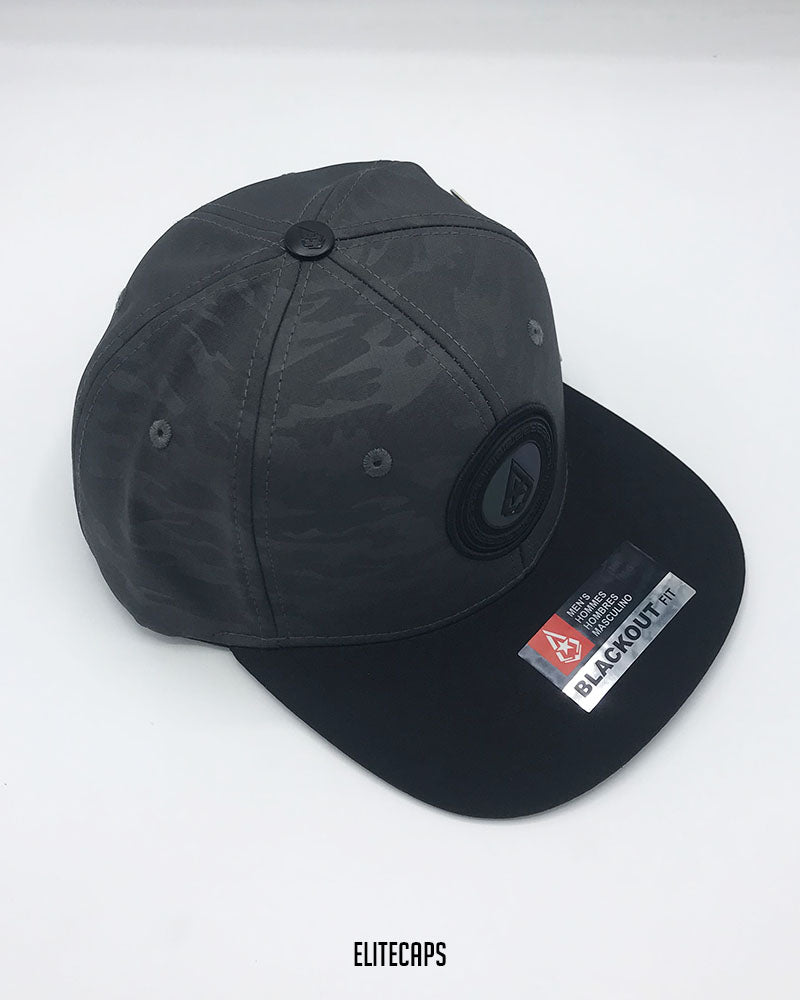 BKT Black Camo Snapback Cap - C0451