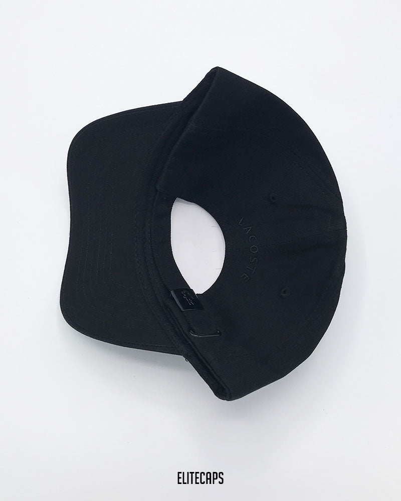 LACOSTTE Classic Fit Signature Black Cap - C0671