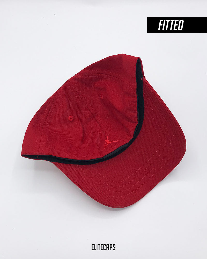 AIR JORDAN Red Fitted Cap - C0592