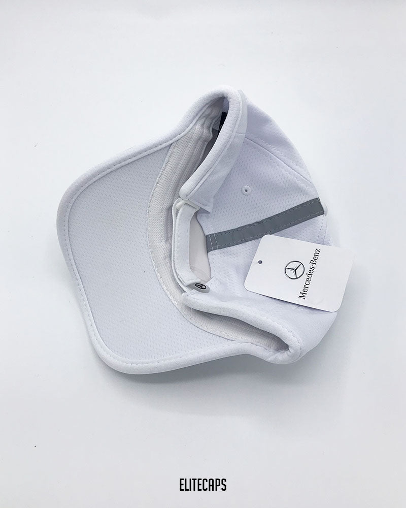 White Mercedes Sports Cap - C0517