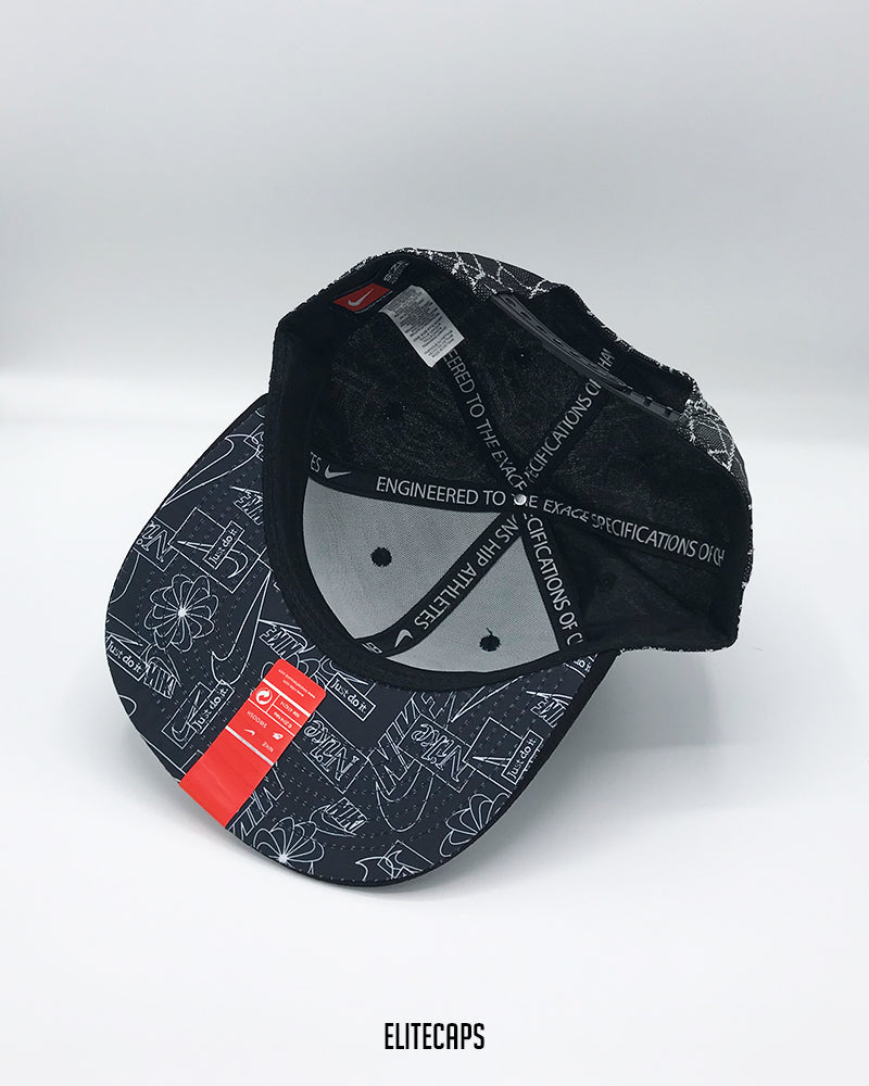 Black NK Spider Snapback Classic Cap - C0301