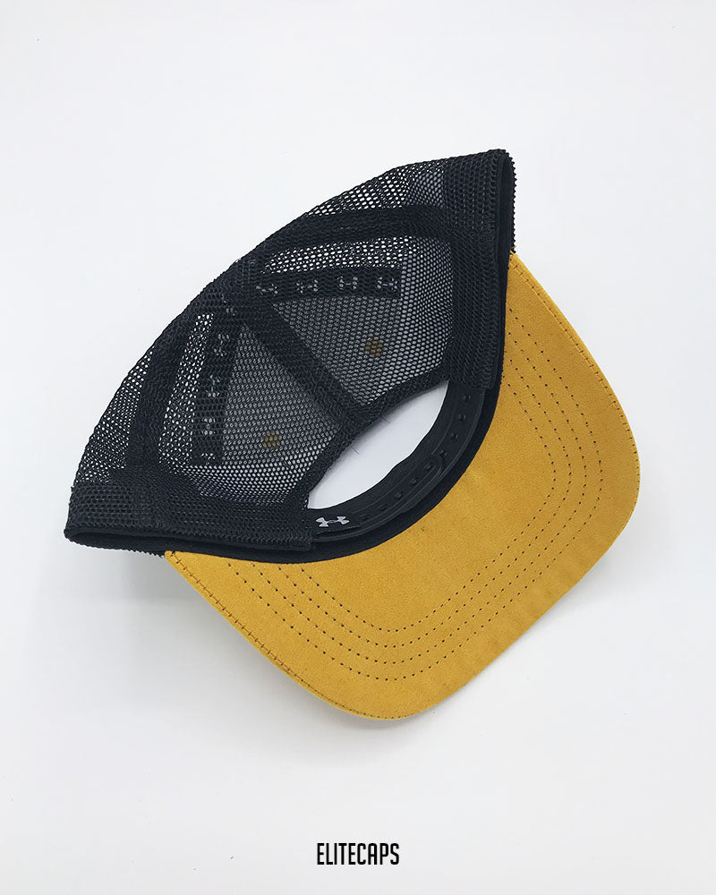 UA Yellow Bull Embroidered Trucker Cap - C0523