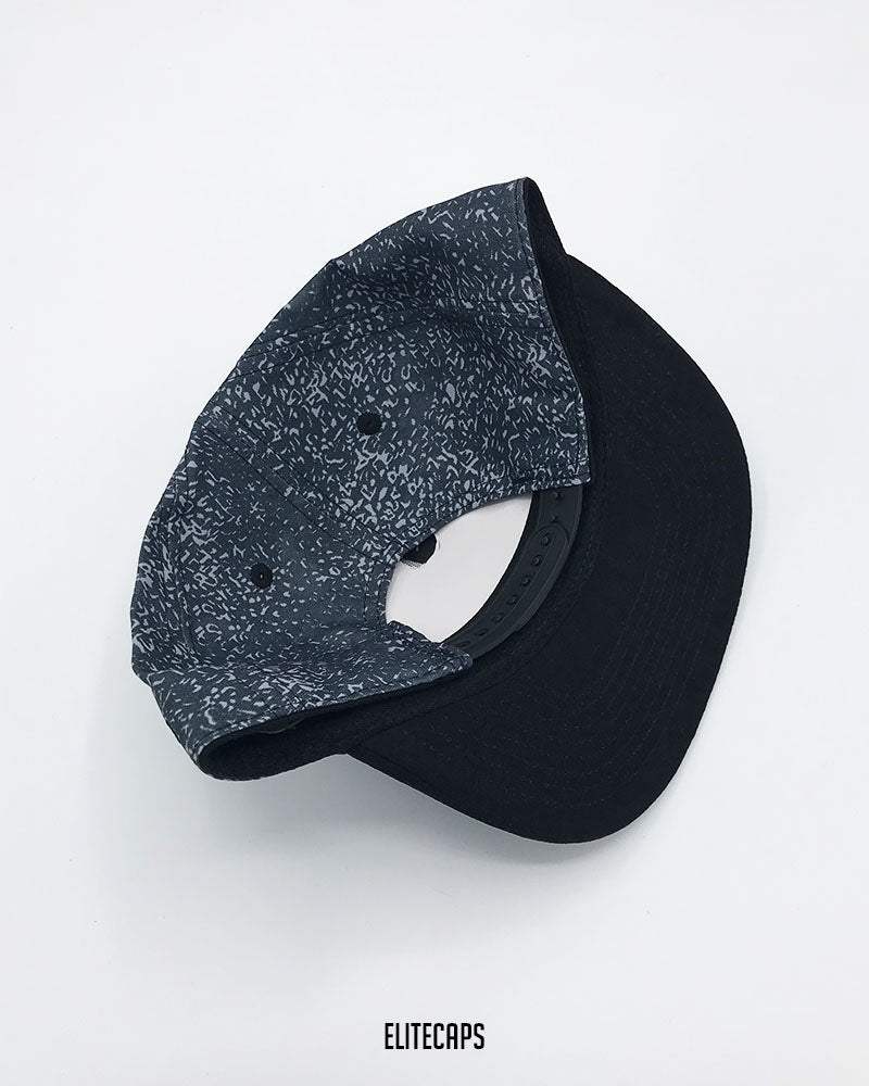 Grey Two-Tone PMA Snapback Cap - C0559