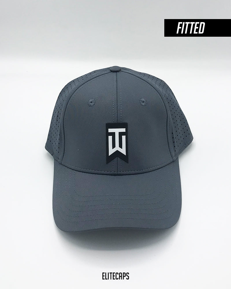 Grey NKE Fitted Cap - C0284