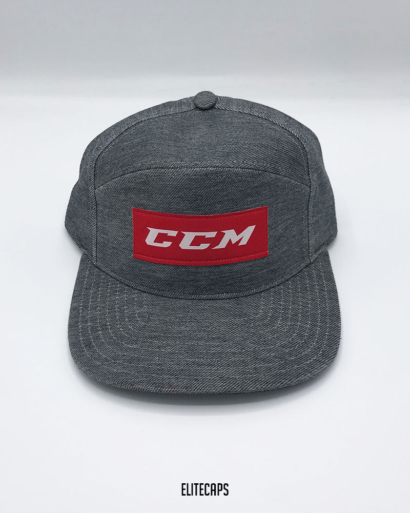 Premium CCM Grey Snapback Cap - C0458