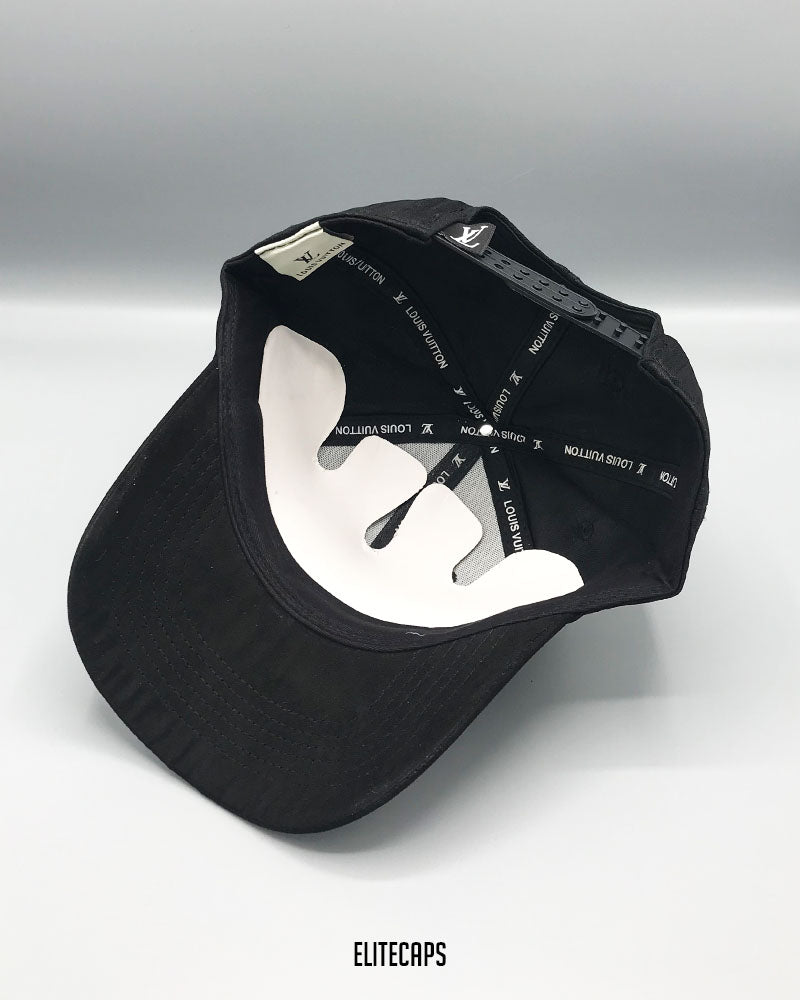 Premium LV Black Signature Cap - C0406