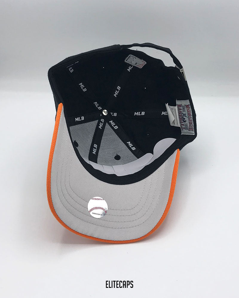 SF Black & Orange MLB Baseball Cap - C0448