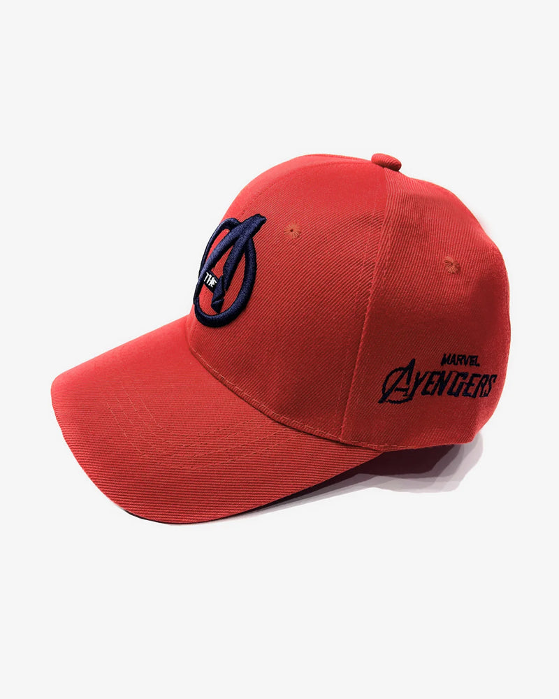 Red Avengers Embroidered Cap - C0137