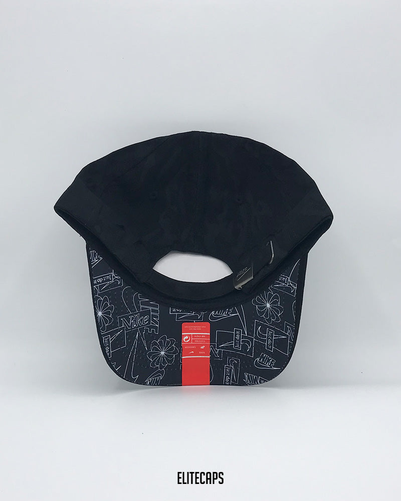 NKE Black Camo Baseball Cap - C0329