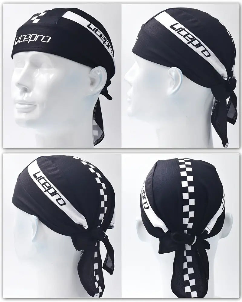 Retro Quick-Dry Pirate Biker Bandana - B006