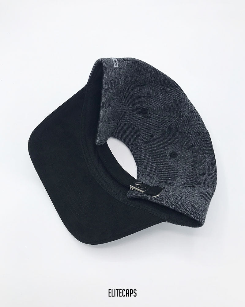AMG Black Two-Tone Baseball Cap - C0547