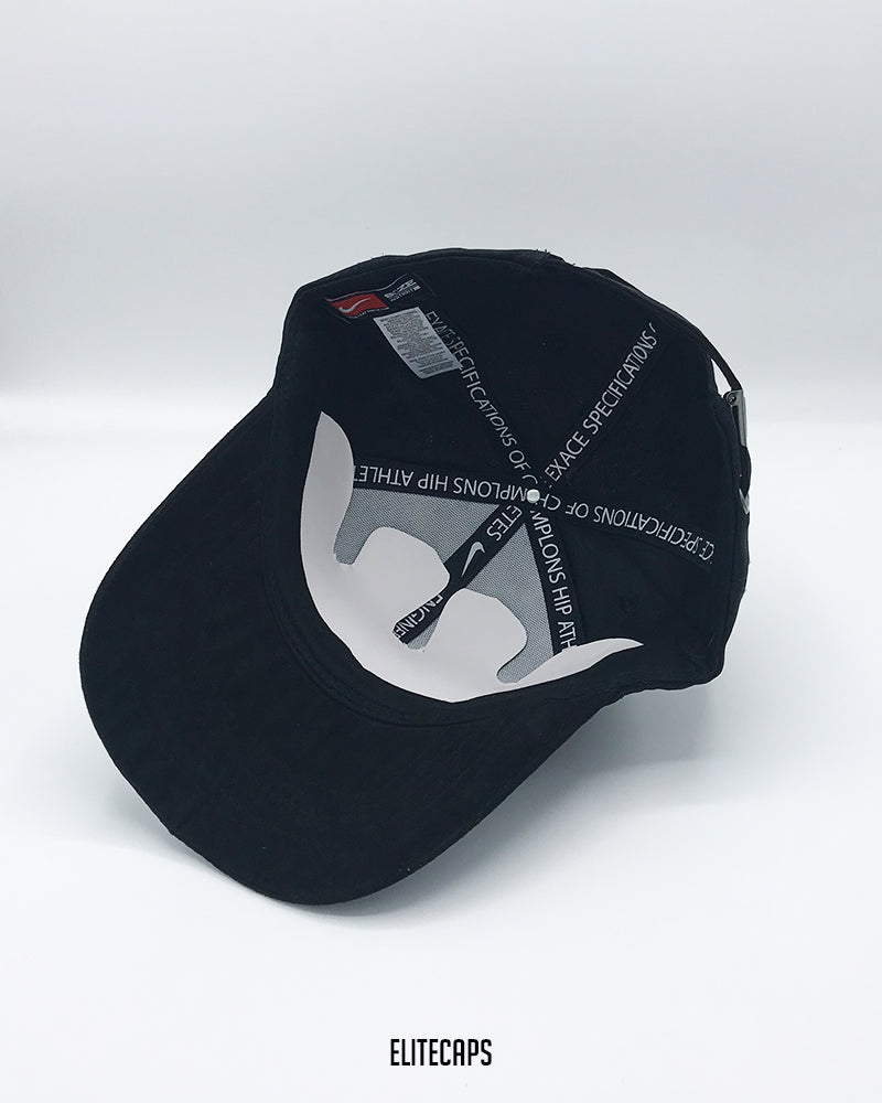 Black Camo NKE Baseball Cap - C0327