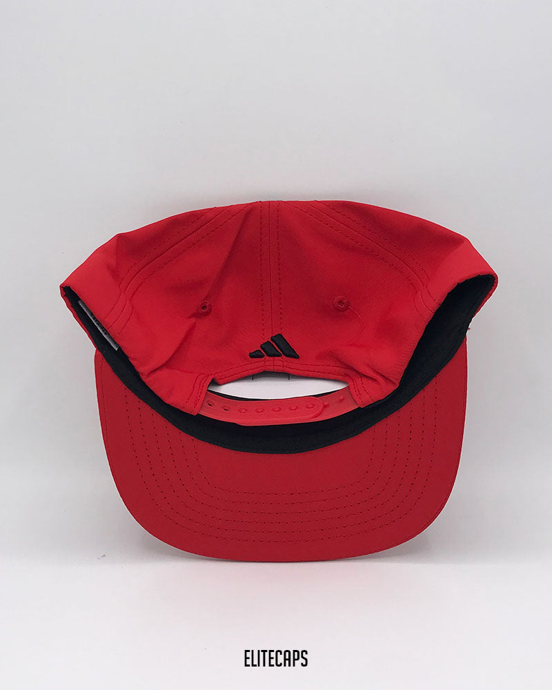 ADIDS Contrast Red Snapback Cap - C0488 (Minor Logo Defect)