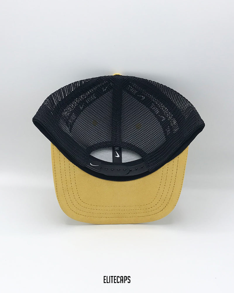 Yellow NKE Snapback Trucker Cap - C0299