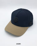 Two-Tone Navy Classic MILAN Baseball Cap - C0688