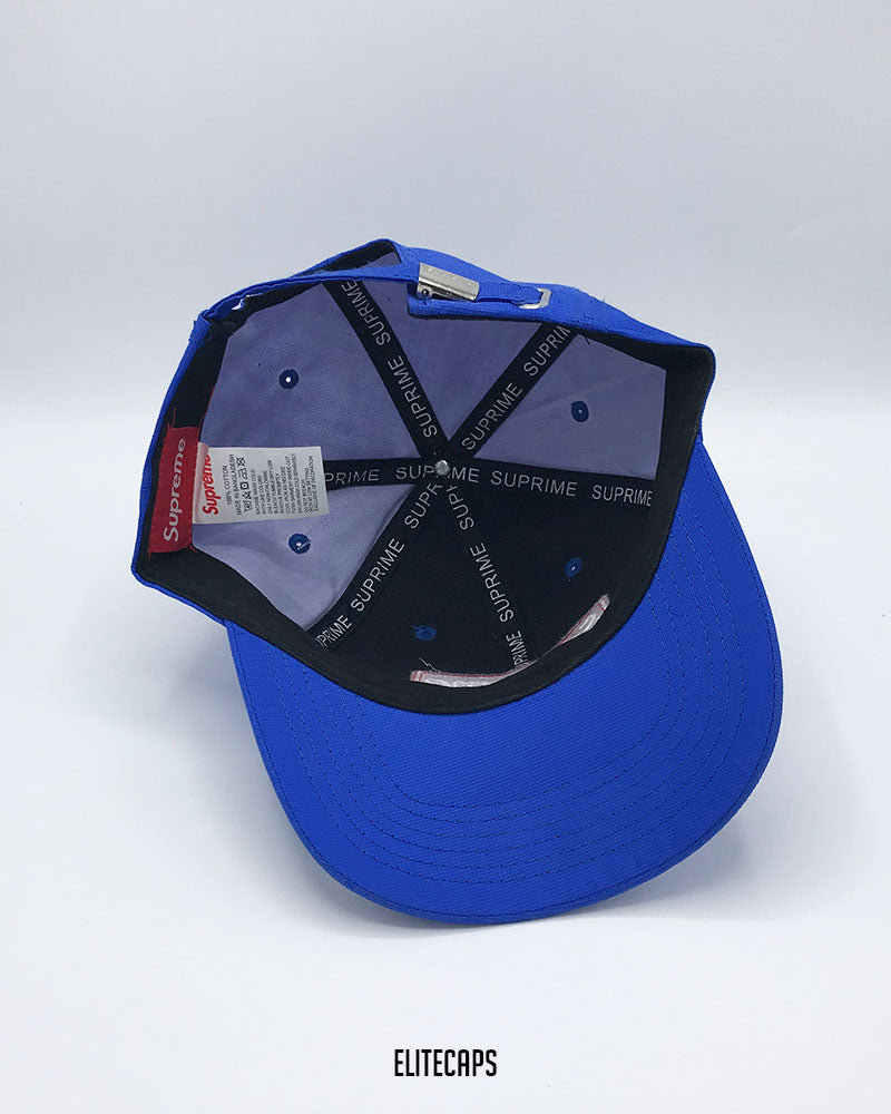 Royal Blue Supreme Embroidered Cap - C0509