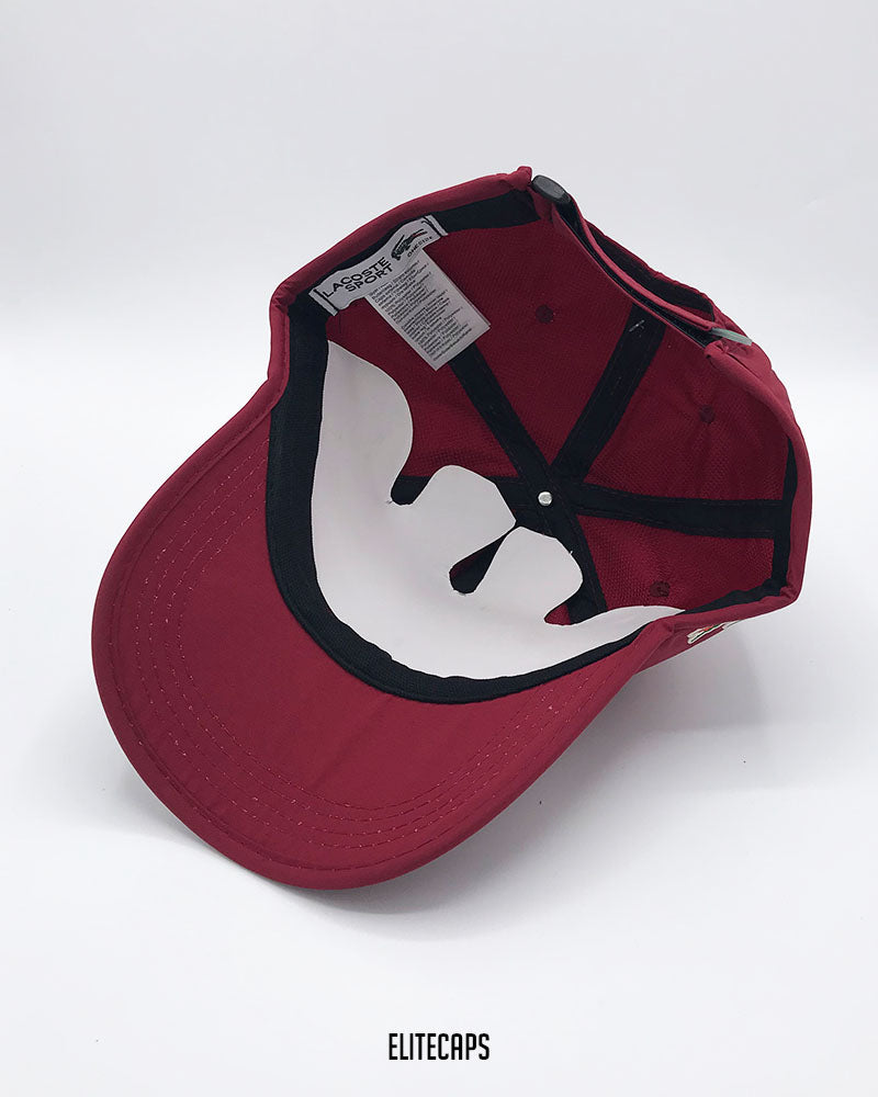 Maroon LACOSTTE Sports Cap - C0670