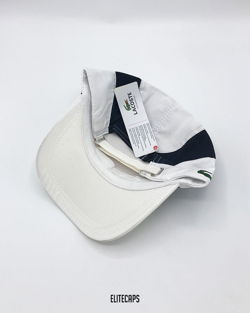 LACOSTTE White Paneled Cap - C0595