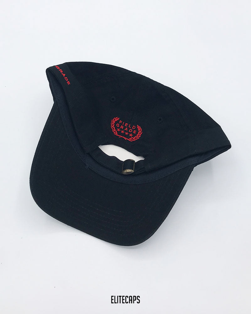 BOLD Black Embroidered Baseball Cap - C0574