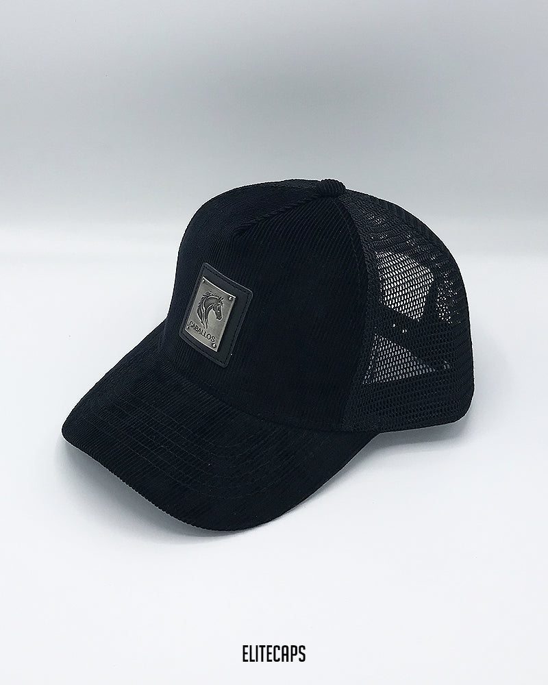 Versatile Corduroy Trucker Cap - C0300