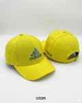 ADIDS Contrast Yellow Sport Baseball Cap - C0439