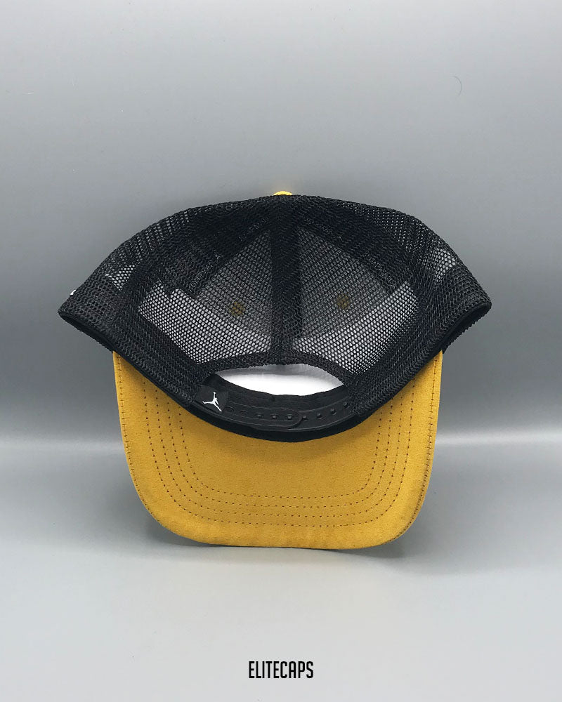 JDN Yellow Black Trucker Cap - C0402