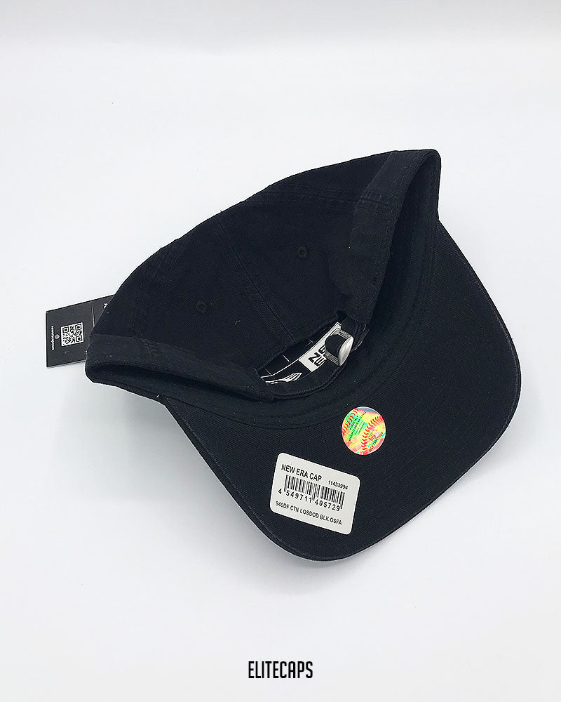 New Era LA Casual Classic Black Strapback Cap - C0501