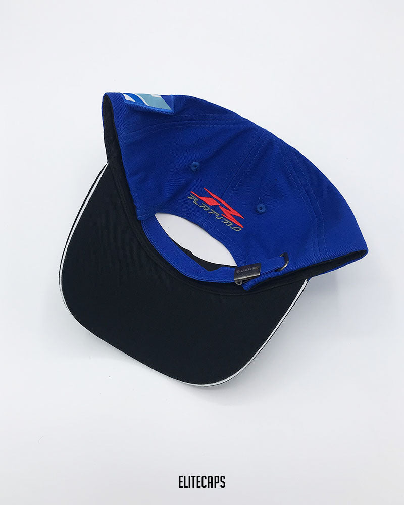 SUZUKI Royal Blue Two-Tone Cap - C0587