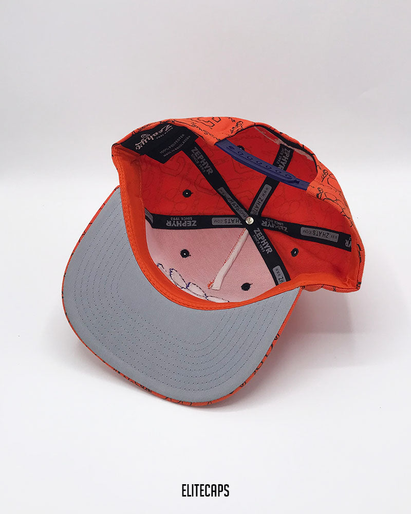 Clemson Tiger Zephyrz11 Superstar Snapback Cap - C0470