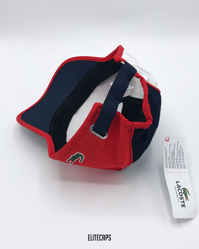 LACOSTTE Navy Blue Triple Tone Cap - C0621