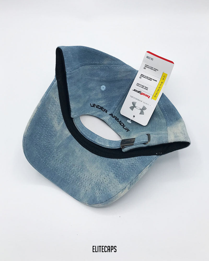 UA Blue & Beige TIE-DYE Denim Cap - C0518