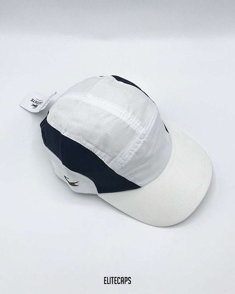LACOSTTE White Paneled Cap - C0595