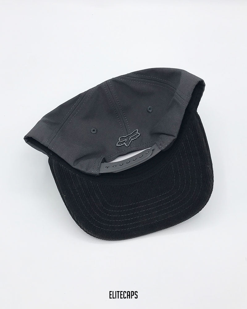 Grey Tone FOX Embroidered Snapback Cap - C0622