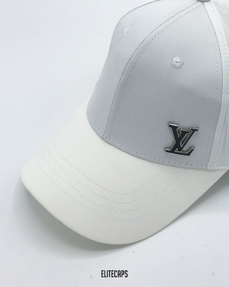 Premium White LV Cap - C0346