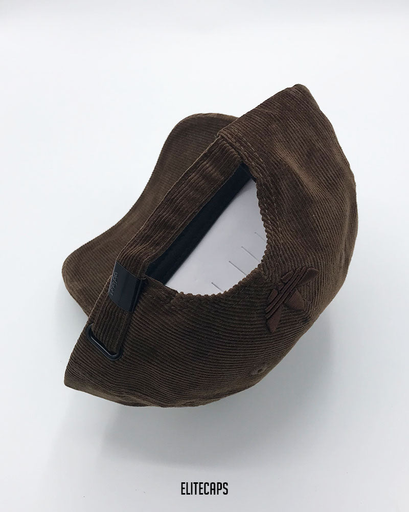 ADIDS Bold Brown Corduroy Cap - C0681