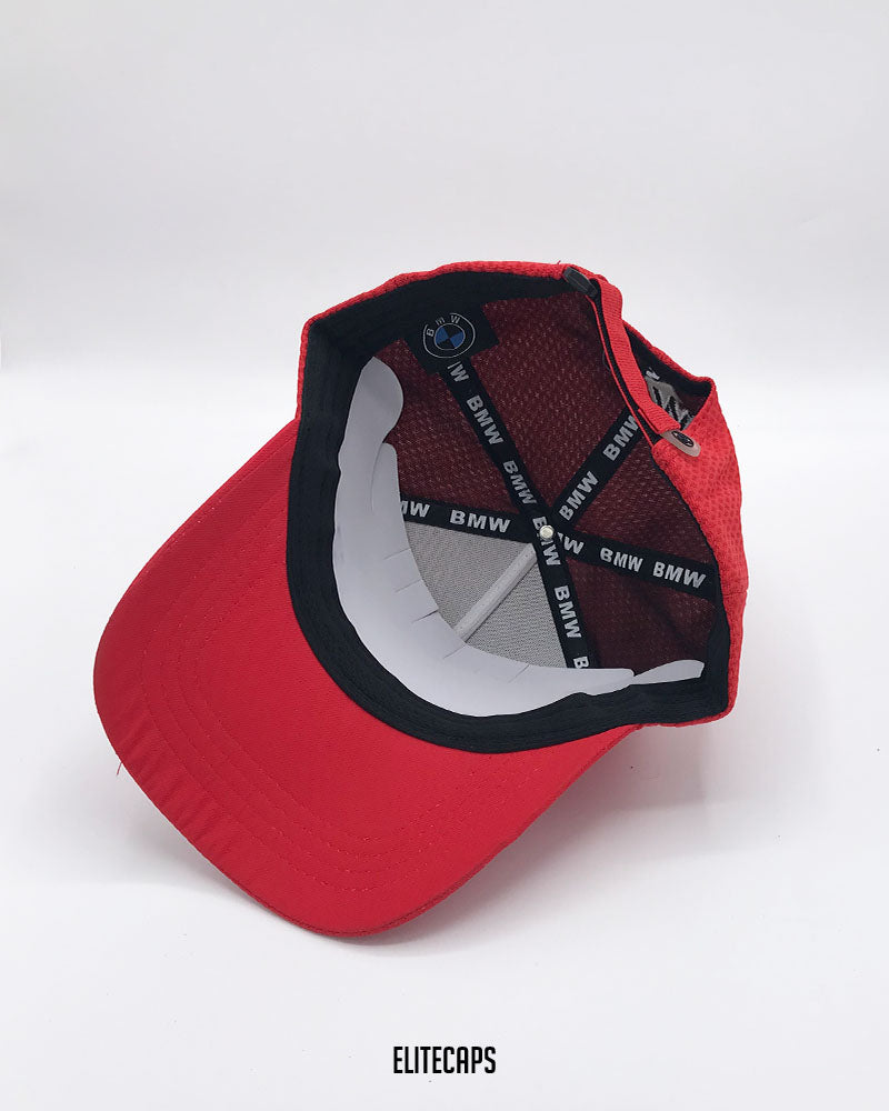 Motorsport Red BMW Baseball Cap - C0337