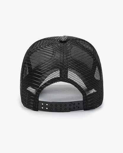 Wolf Trucker Black Cap - C0187