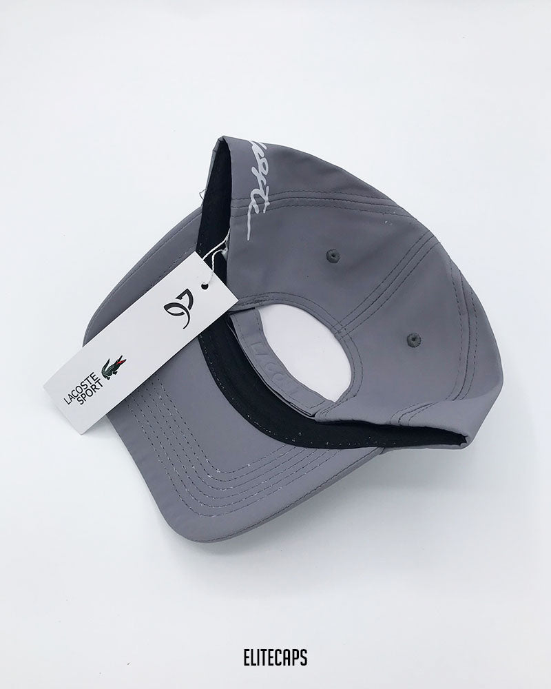 LACOSTTE Signature Grey Cap - C0533