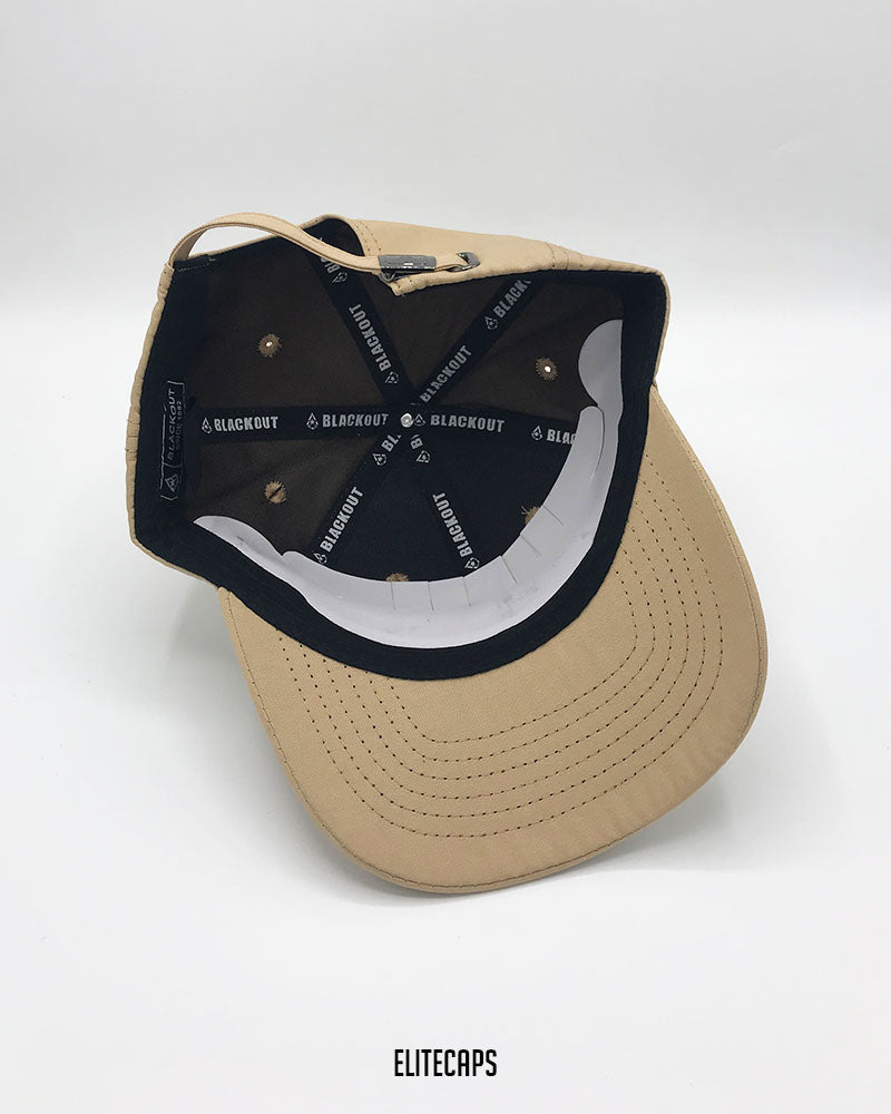Luxury Khaki Beige Horse BKT Cap - C0511