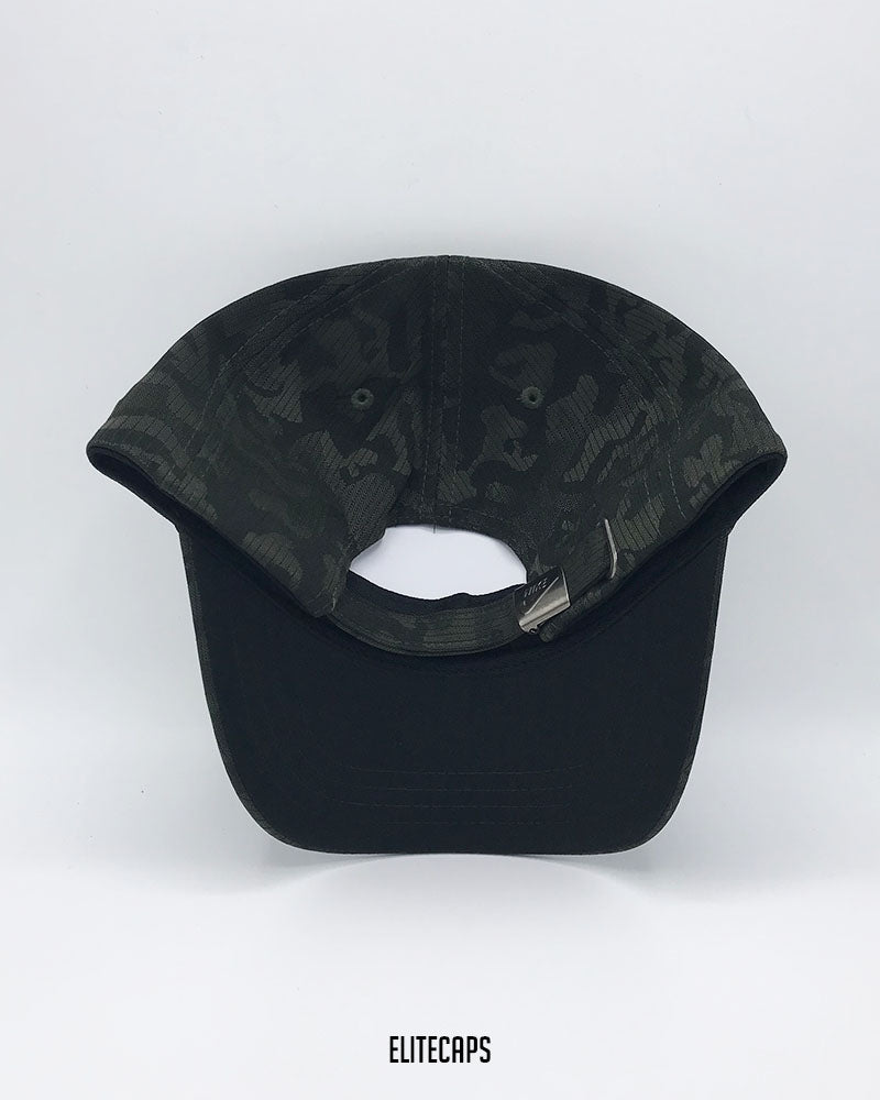 NKE Army Green Camouflage Baseball Cap - C0601