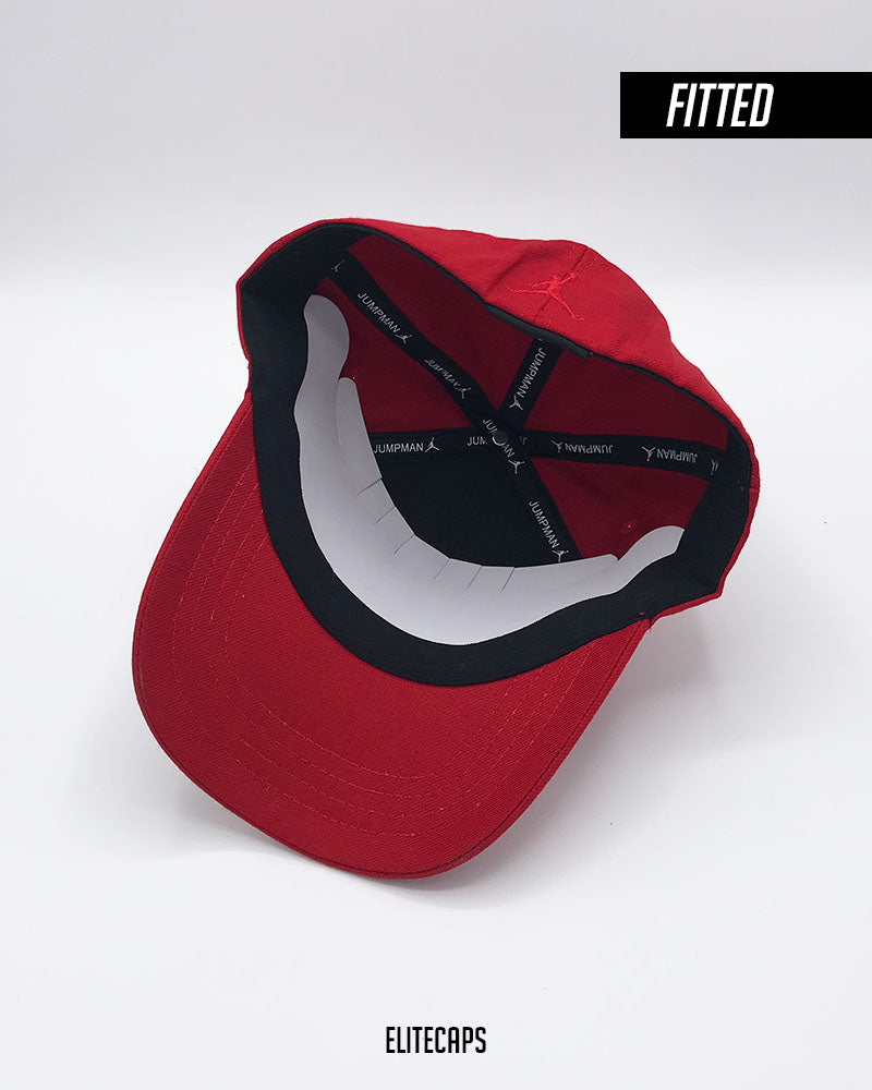 AIR JORDAN Red Fitted Cap - C0592